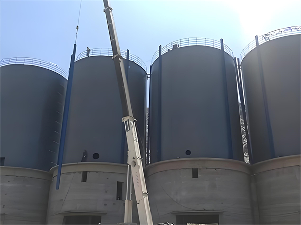 钢板库在砂石骨料储存中的建造施工与应用